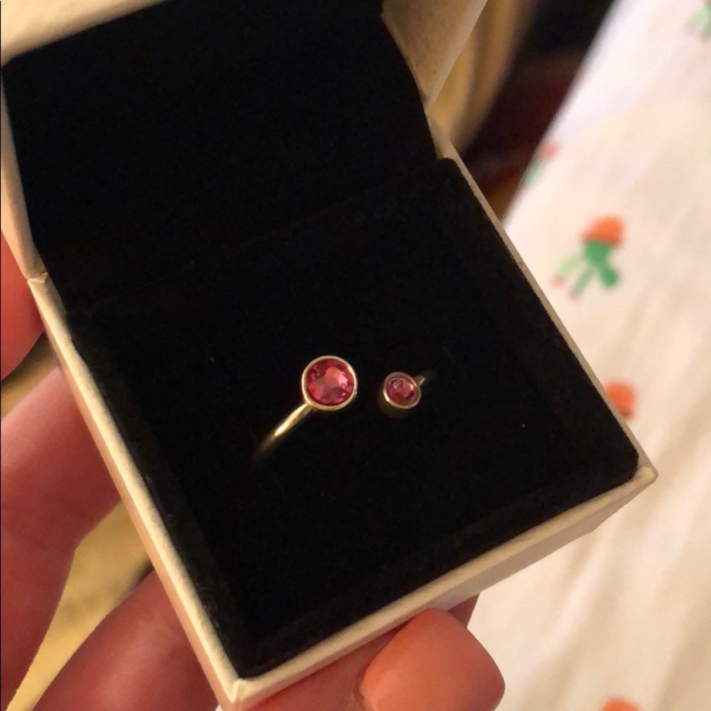 Alex and Ani October Swarovski wrap ring